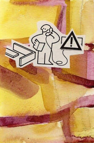 Cartoon: Furniture building adventures (medium) by Kestutis tagged furniture,adventures,dada,collage,postcard,art,kunst,kestutis,lithuania