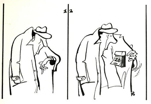 Cartoon: PERSON (medium) by Kestutis tagged person,data,time
