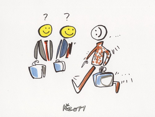 Cartoon: SMILES (medium) by Kestutis tagged email,internet,computer,smiles,cartoons