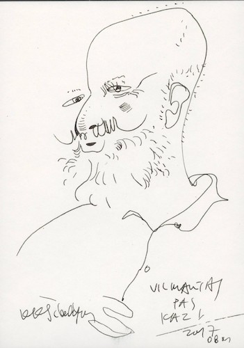 Cartoon: Vilmantas Dambrauskas (medium) by Kestutis tagged sketch,kestutis,lithuania