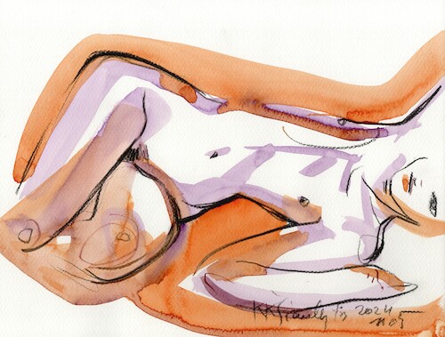 Cartoon: Artists plus models 7 (medium) by Kestutis tagged art,kunst,sketch,kestutis,lithuania