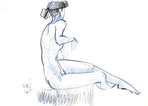 Cartoon: Sketch. Artists Studio 18 (medium) by Kestutis tagged sketch,kestutis,lithuania,art,kunst