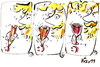 Cartoon: CARTOONIST DRAWS A WINE THEME (small) by Kestutis tagged cartoonist wine draw cartoon contests