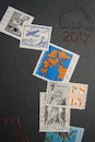 Cartoon: DADA Circuit 1 (small) by Kestutis tagged dada,mail,art,kunst,postage,stamp,postcard,kestutis,lithuania