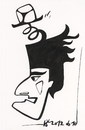 Cartoon: HAT a la GOMEZ (small) by Kestutis tagged mario gomez goal football hut deutschland kopf head haircut frisur bayern fussball soccer sport fußball 2012 euro