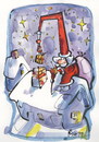 Cartoon: MERRY CHRISTMAS! (small) by Kestutis tagged merry christmas frohe weihnacht happy new year weihnachtsmann santa claus