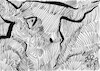 Cartoon: Minotaur (small) by Kestutis tagged minotaur,war,drawing,kestutis,lithuania,art,kunst