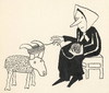 Cartoon: No words (small) by Kestutis tagged sheep,kestutis,lithuania