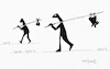 Cartoon: On the road (small) by Kestutis tagged road,pandemic,bat,man,kestutis,lithuania