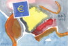 Cartoon: Random composition (small) by Kestutis tagged composition,dada,postcard,kunst,euro,europe,art,kestutis,lithuania,eu