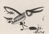 Cartoon: ROOK (small) by Kestutis tagged birds rook kestutis lithuania vogel