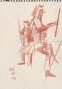 Cartoon: Sketch. Artists draw (small) by Kestutis tagged sketch,art,kunst,kestutis,lithuania