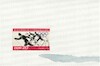 Cartoon: Skiing. Heavy snowstorm (small) by Kestutis tagged skiing,snowstorm,winter,sport,kestutis,lithuania,dada,postcard