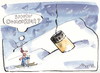 Cartoon: SNOW CONCORDIA (small) by Kestutis tagged snow,concordia,winter,ship,ski,sport