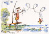 Cartoon: SUMMER OLYMPICS. DIVING (small) by Kestutis tagged summer,olympics,sport,2012,london,fish,kestutis,lithuania,angler,iving,sun