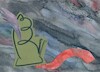 Cartoon: The snail  found a bridge (small) by Kestutis tagged dada bigpostcard snail oneline kestutis lithuania