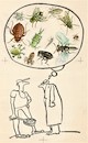 Cartoon: Until I bought a microscope... (small) by Kestutis tagged microscope,bacterium,virus,kestutis,lithuania