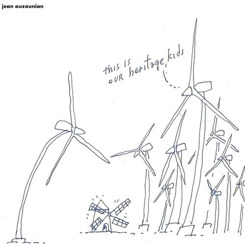 Cartoon: windmills and stuff (medium) by ouzounian tagged environment,energy,windmills