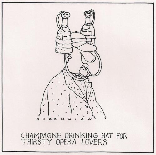 Cartoon: opera crowd (medium) by ouzounian tagged sports,arts,opera,champagne