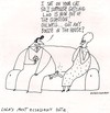 Cartoon: a perfect date (small) by ouzounian tagged dating,men,women,cats,accidents,sofas,relationships