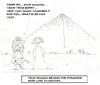 Cartoon: pyramid (small) by ouzounian tagged pyramids,egypt,relationships,men,women