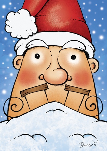 Cartoon: Santa Claus (medium) by dragas tagged nikola,dragas,happy,new,year,merry,christmas,santa,claus
