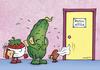 Cartoon: Epidemic (small) by dragas tagged dragas,pancevo,serbia,vegetables,tomato,cucumber,beans,doctor,flu