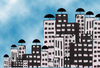 Cartoon: city (small) by leo caraffa tagged city