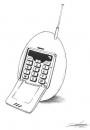 Cartoon: eiPhone (small) by James tagged ei,iphone,apple,handy