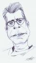 Cartoon: Stephen King (small) by James tagged caricature