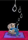 Cartoon: EL FUMADOR (small) by HCATALAN tagged fumador,salud,muerte,cigarrillo,cigar,smoke,healt
