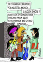 Cartoon: RUIDO (small) by HCATALAN tagged rockeros rock musica ruido vecinos