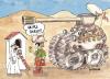 Cartoon: TURISMO (small) by HCATALAN tagged desierto petroleo oil guerra war soldado soldier tanque arena