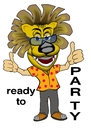 Cartoon: Partylöwe (small) by RiwiToons tagged party,flirt,brille,löwe,raubtier,könig,trinker,trunkenbold,feier,feiern,partylöwe,chef,angeber
