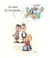 Cartoon: ... (small) by ms rainer tagged rollstuhl geburt ärzte behinderung