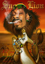 Cartoon: Snoop Lion (small) by RodneyPike tagged rodney,pike,free,high,resolution,image,illustration,photo,photoshop,manipulation,rwpike,chop,crazy,funny,dramatic,surreal,scary,caricature,dark,painting,enhanced,exaggerated,creepy,celebrity,spoof,snoop,dogg,lion,jamaica,reggae,rastafari,rasta