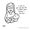 Cartoon: My dream for you (small) by a zillion dollars comics tagged family,parenting,children,motherhood