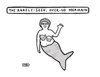 Cartoon: Rare Sighting (small) by a zillion dollars comics tagged ocean,fantasy,mermaid,movies,aging,nature