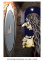 Cartoon: Spieglein Spieglein an der Wand (small) by KryCha tagged vampir halloween dracula death untote