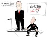 Cartoon: Steinbrücks Sprünge (small) by KryCha tagged steinbrück,spd,wahl2013,kanzlerkandidat,rente,mit,67,bungee,jumping