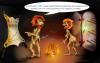 Cartoon: war das schon immer so? (small) by KryCha tagged hunting jagd steinzeit