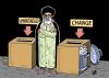 Cartoon: IRAN ELECTION... (small) by Vejo tagged ahmadinejad khamenei election iran