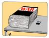Cartoon: WAR AND PEACE... (small) by Vejo tagged war peace humans