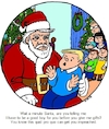 Cartoon: Impeach Santa (small) by Alan tagged quid,pro,quo,santa,christmas,gifts,boy,family