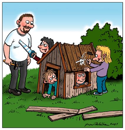 Cartoon: Playground (medium) by deleuran tagged play,playground,children,kindergarten,school,