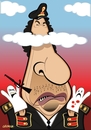 Cartoon: Mad Dog Gaddafi (small) by spot_on_george tagged gaddafi libia caricature mad dog
