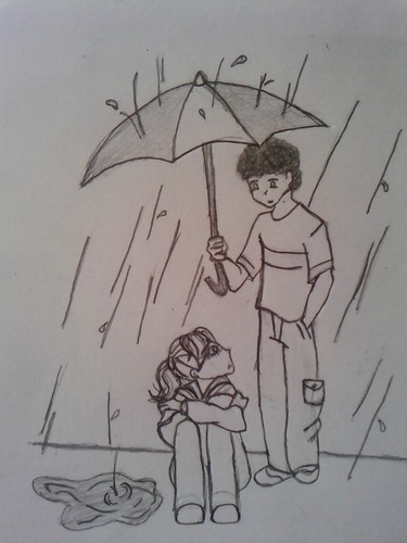 Cartoon: its a rainy day (medium) by lauraformikainthesky tagged mika,rain