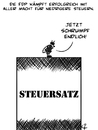 Cartoon: FDP senkt erfolgreich Steuern (small) by elke lichtmann tagged fdp,liberal,rösler,westerwelle,steuer,senken,steuersatz,unwichtig