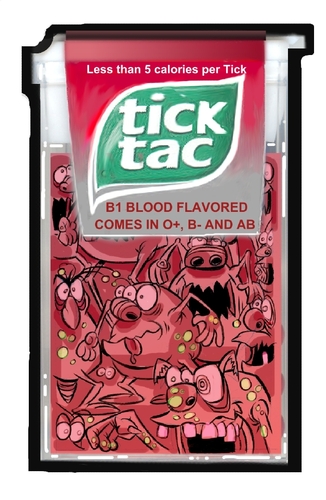 Cartoon: Tick-Tac (medium) by McDermott tagged parody,tictac,wackeypacks,cartoons,mcdermott