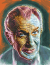 Cartoon: Illustration of Vincent Price (small) by McDermott tagged bluewatercomics,vincentprice,horror,illustration,colorpainting,monsters,scary,mcdermott